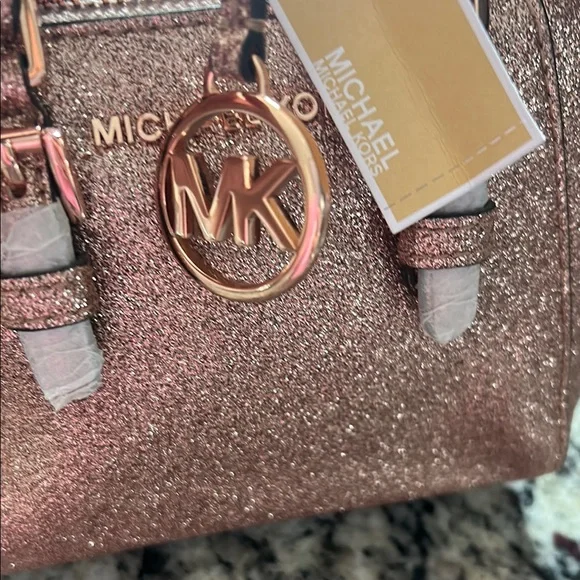 Michael Kors Mini Leather Crossbody - Picture 6 of 9